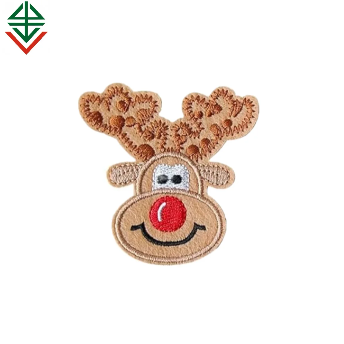 Custom Festivals Small Embroidery Patches Christmas Iron on Applique Cute Patches Embroidery