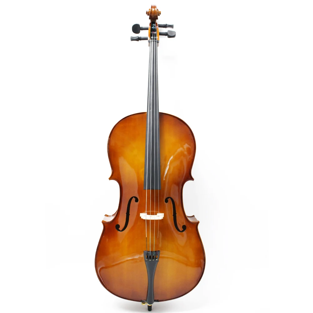 Factory Price  High Quality  Professional 4/4  High-gloss Handmade  Spruce  Cello Teaching Recommended