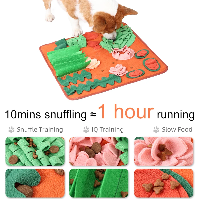 Snuffle Mats for Interactive Custom Factory IQ Training Eco Friendly Customized Pet Dog Snuffle Mat