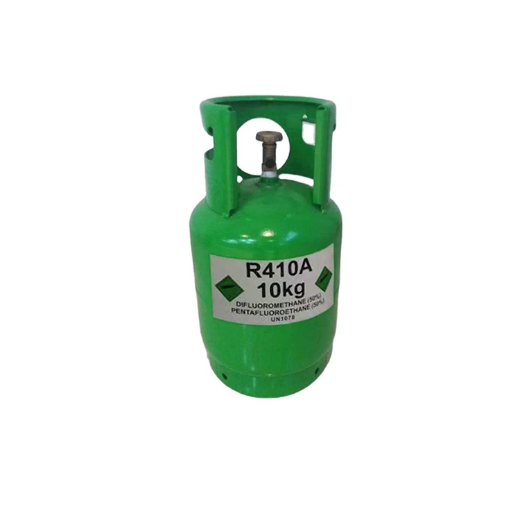 China Supply 99.9% Purity R410a Gas Hydrocarbon Derivatives Cooling Refrigerant Gas For Car Care Auto Air Conditioner