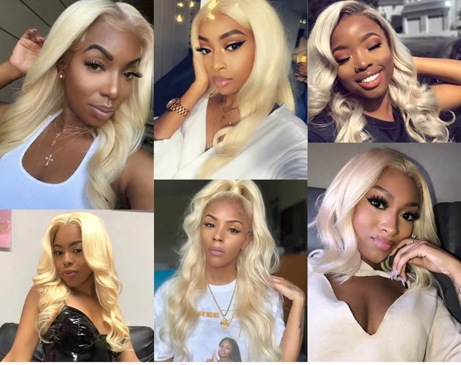 Straight 613 Blonde Hair Bundles Brazilian Weave Human Hair Bundles Remy Extensions Bundles Honey Blonde 28 30 32 34 Inch