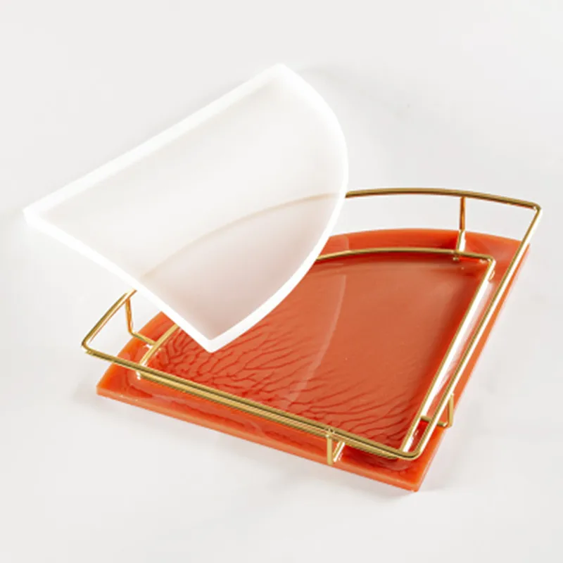 DIY Low Cost HANDMADE Epoxy Resin Fruit Plate Tea Plate Crystal Coaster Silicone Mold glue dropping mold