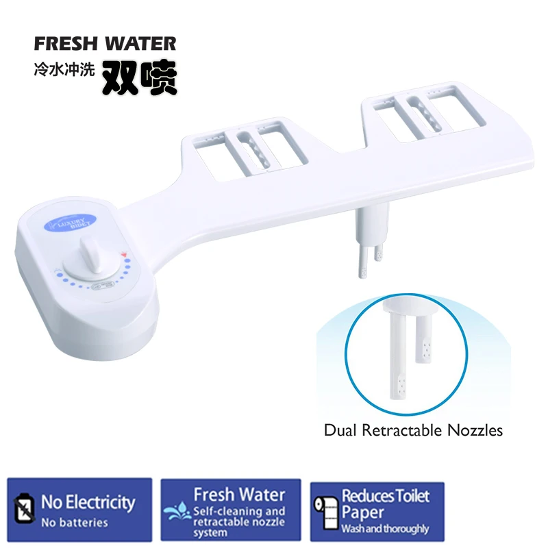 Galenpoo High quality wholesale Bathroom Toilet Bidet Attachment non Electric Bidet