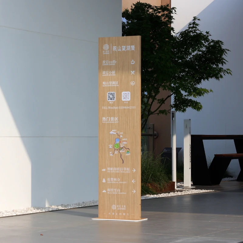 Message pylon signs shopping mall  information guide signShopping Mall Wayfinding Sign  Road Guide Sign for Indoor Use-for Sale