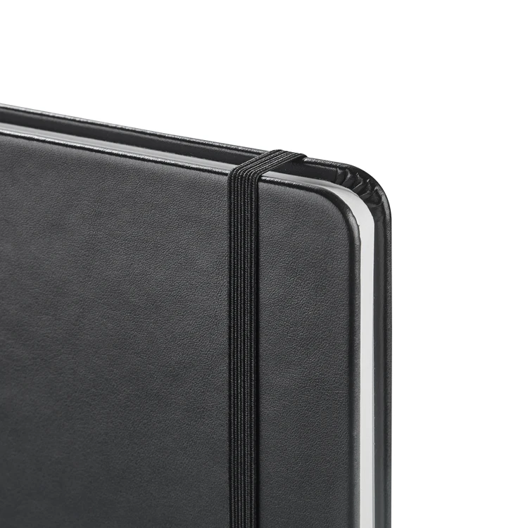 Hot selling  A5 stone paper waterproof notebook black PU cover