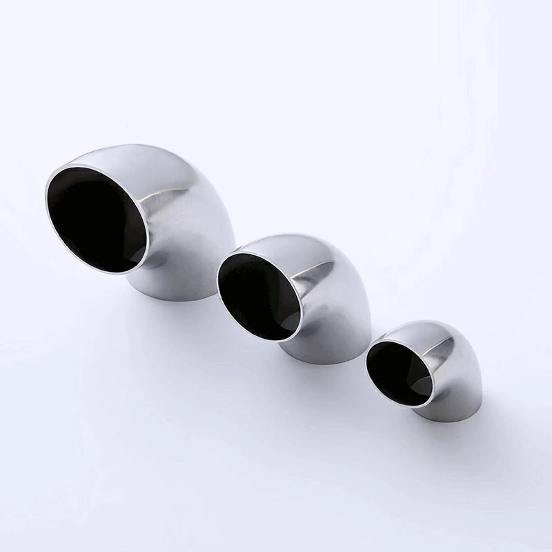 Hot selling Chemical and petroleum industry Seamless 304 316L stainless steel 90/45 Degree stainless steel ornamental elbow