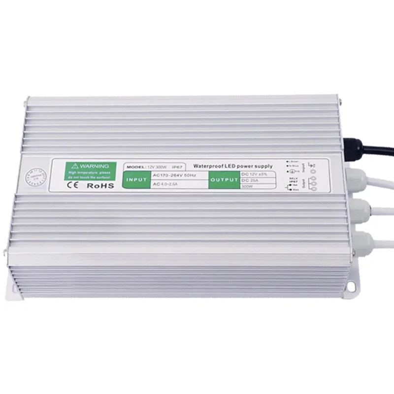 Constant voltage ip67 waterproof 12v 300w  led driver 5v 12v 24 volt 36v 48v 300w 400w 500w led driver switching power supply