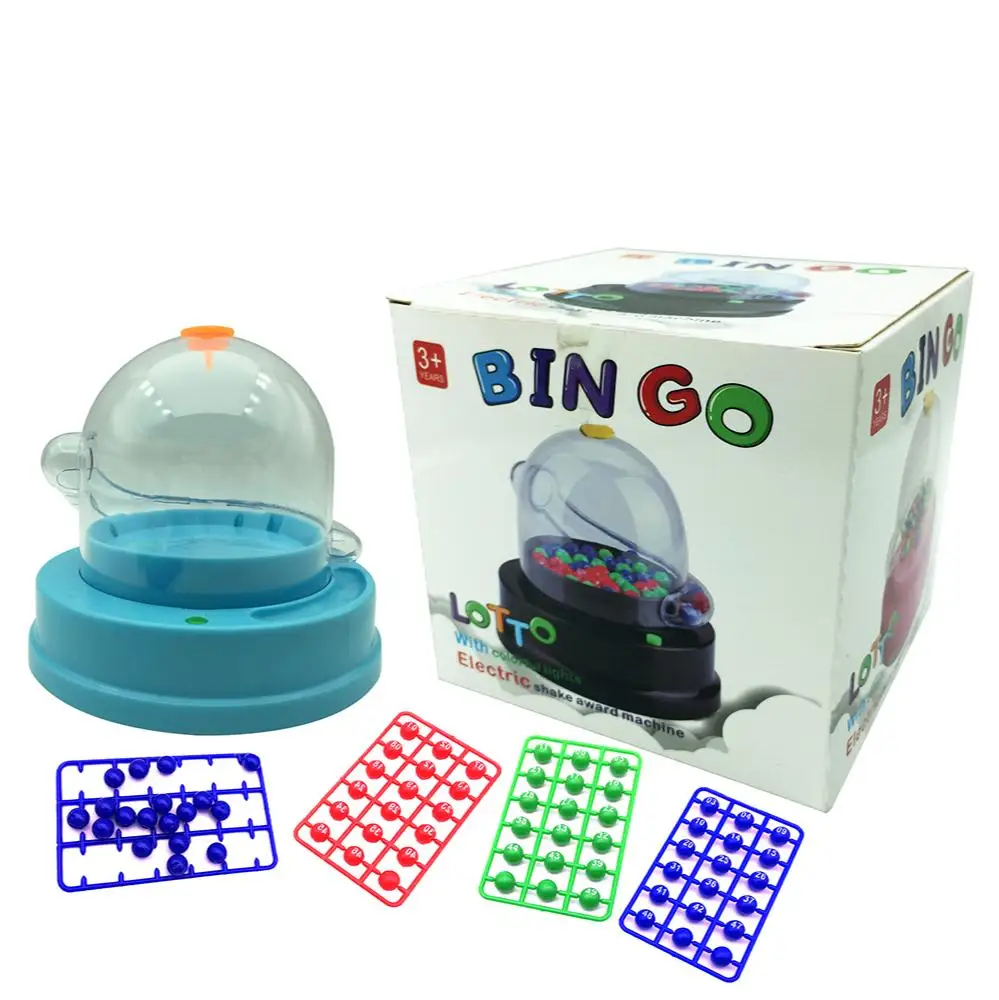 Wholesale Interesting Family Party Game Machine Kids Numbered Balls Bingo Lotto Toys For Children Gift