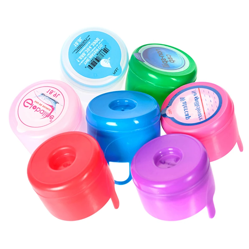 Non Spill Caps Reusable Water Bottle Caps Replacement Anti Splash Bottle Caps 55mm 5 Gallon Water Jugs