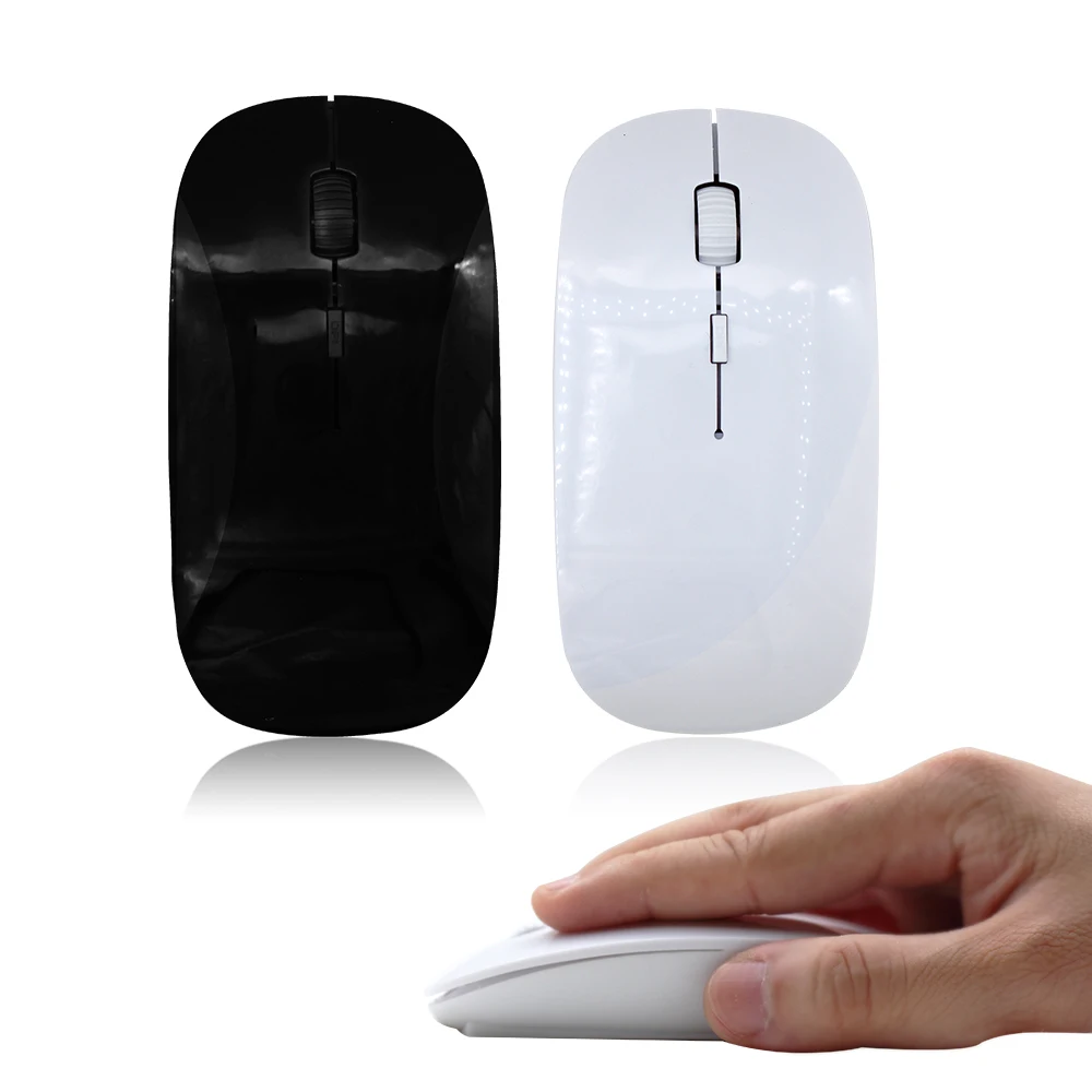 Wireless Computer Mouse USB Optical 2.4G Receiver Super Slim For PC Laptop
