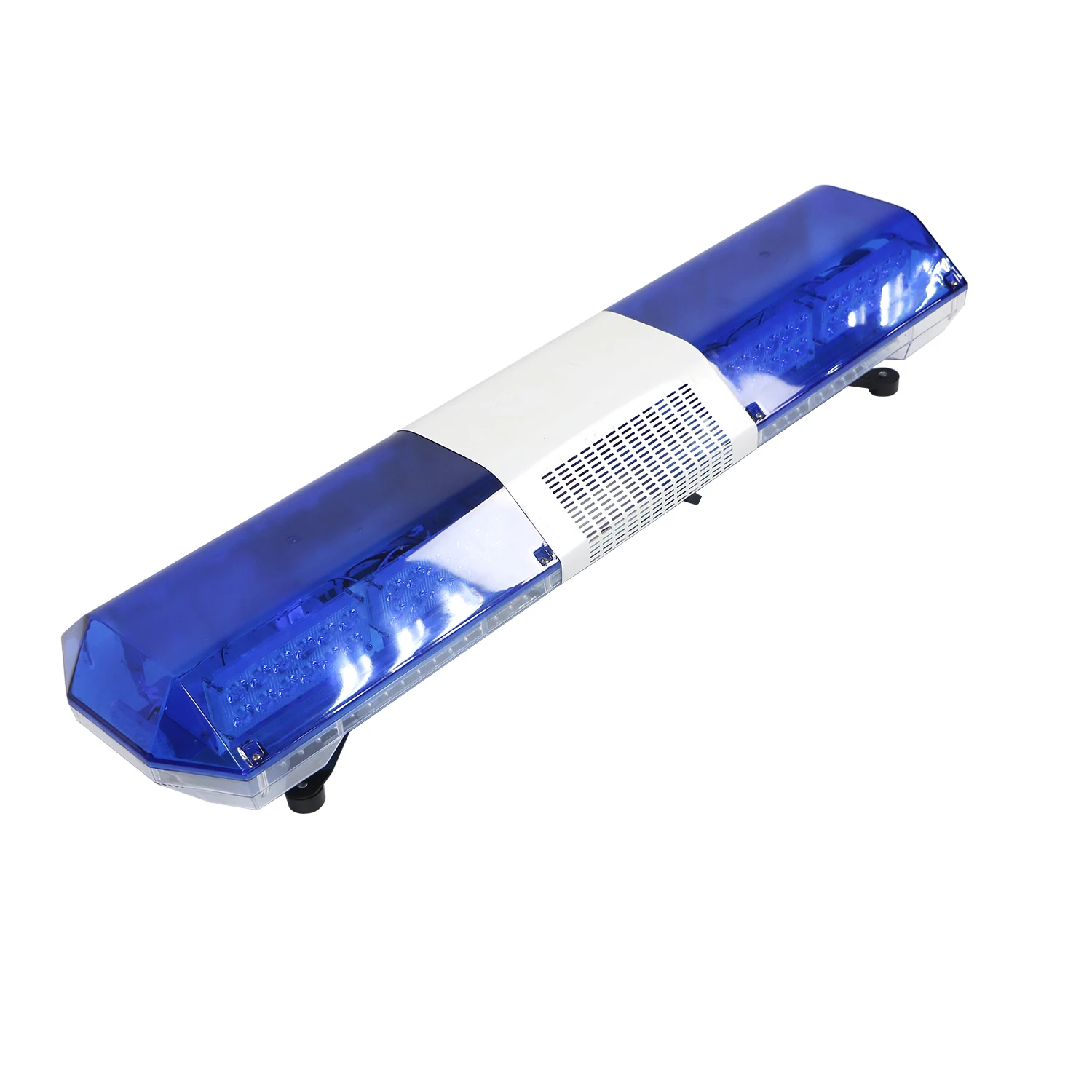 Roof top Led Emergency Light Bar Blue Warning Strobe Lights lightbar With Siren horn for fire truck ambulance use