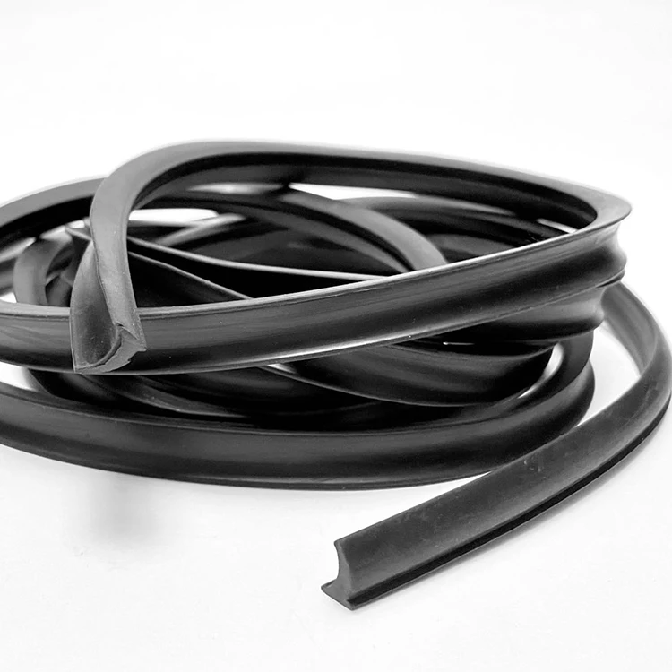 Sound insulation rubber strip door seal automobile door and window sealing strip