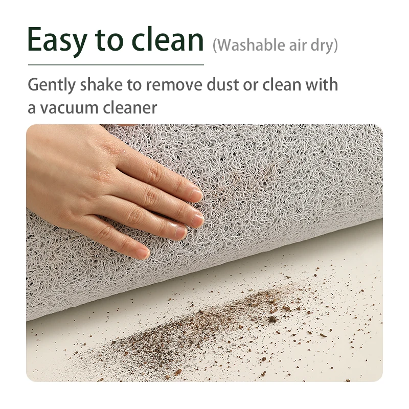 Customizable Luxury Door Rugs Entrance Silk Circle Foot Mat Nordic Silk Circle Foot Entrance Home Carpets