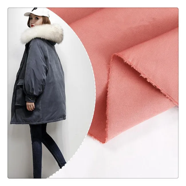 China factory wholesale 100% Recycled PET peach skin fabric made from plastic bottles