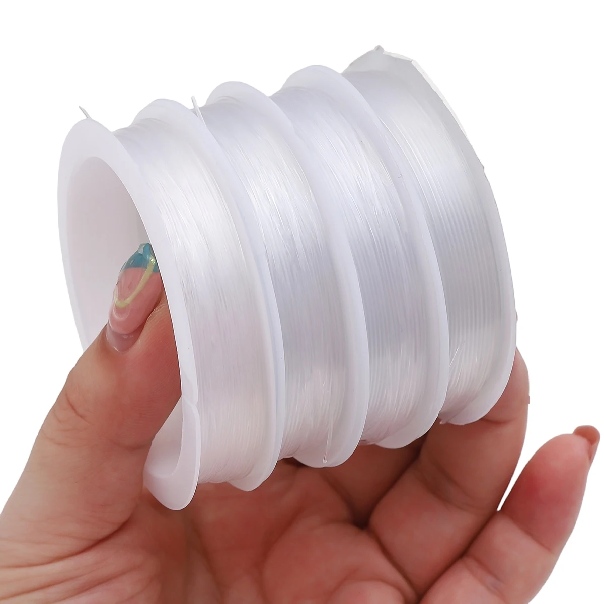 Cheap Price Wholesale Non-Stretch Fishing Lines Wire Non-Elastic Nylon String Beading Bead Cord Thread For Jewelry Making