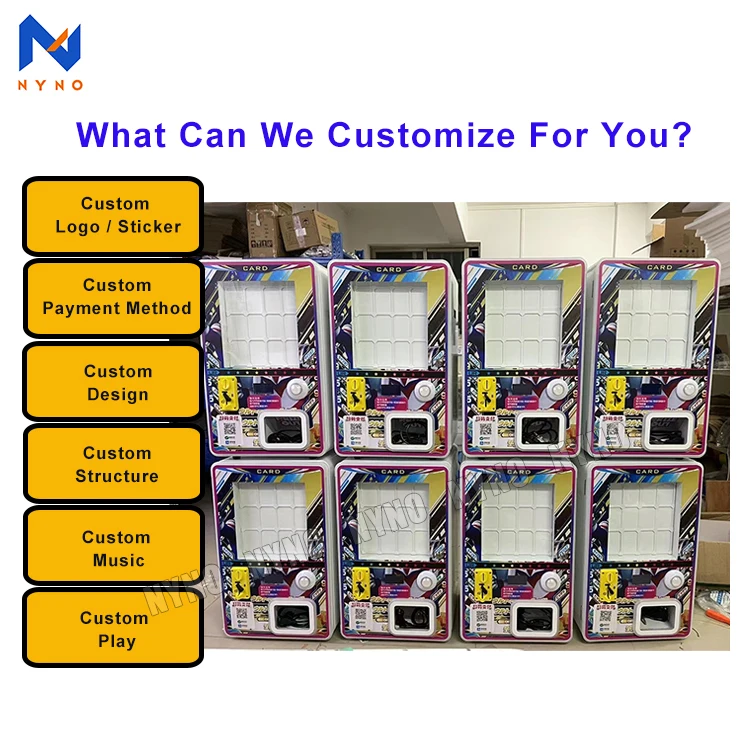 Small Coin Business Sports Baseball Card Sticker Tattoo Vending Machine for Sale