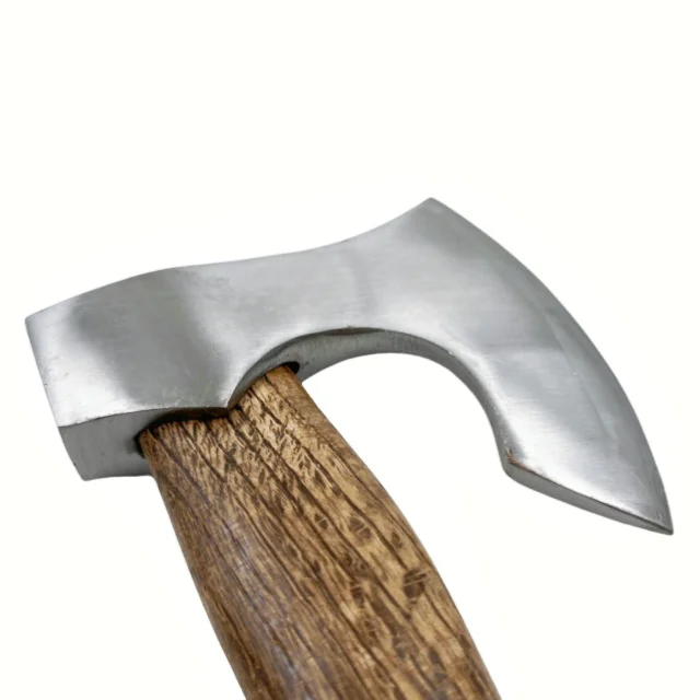 Good Quality Sharp Durable Outdoor Self Defense Woodcutting Carbon Steel Forged Long Battle Axe