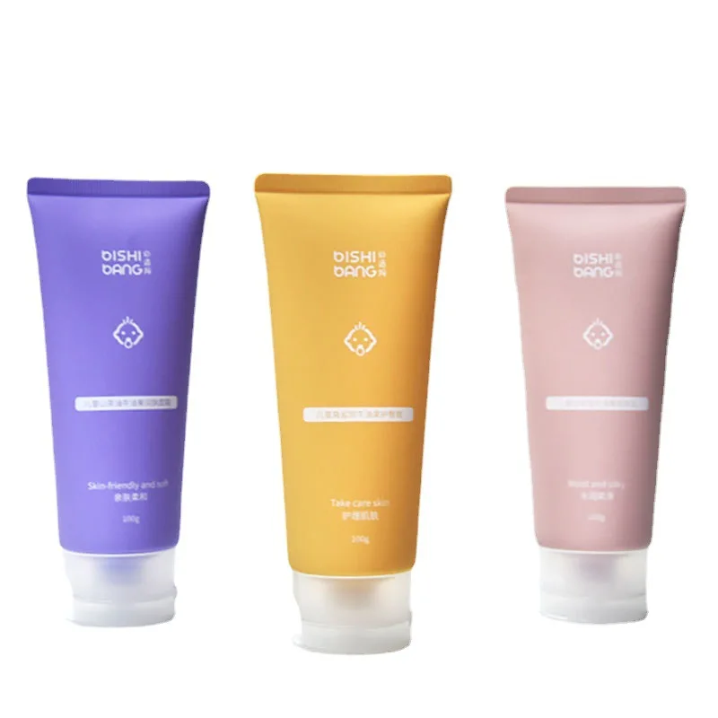 empty toothpaste soft tube aluminum toothpaste squeeze tube packaging Customized Printed Lanimate squeeze tube for toothpaste