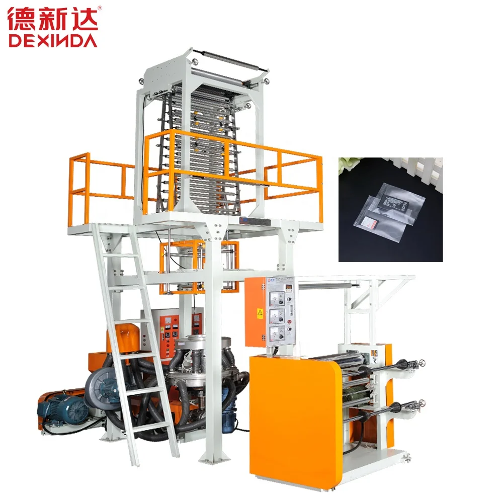 Film Blown Machine China Manufacturer CE Standard Environmental Protection PE Film Extruder Plastic Film Extrusion Machine