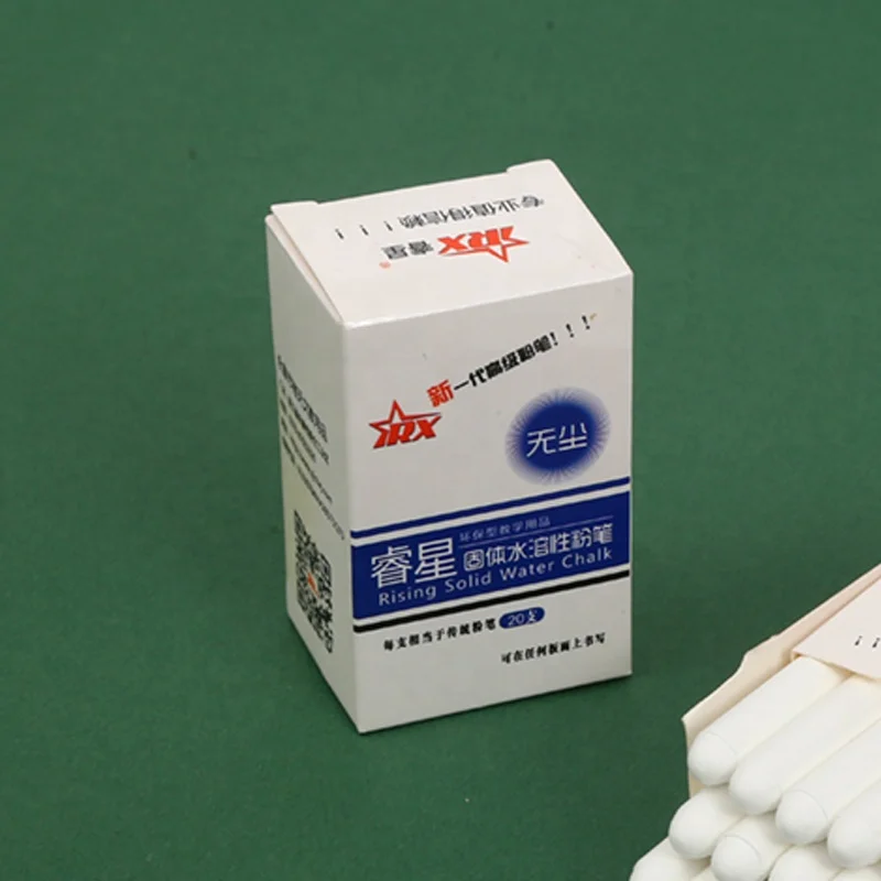 Professional Manufacturer Dustless Chalk School Erasable Training Institutions White Chalk