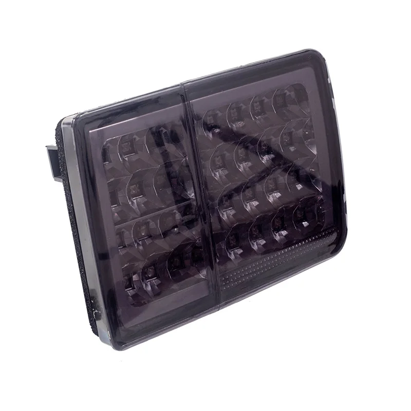 Hot Sale New Design Waterproof Durable Tail Light Square Full Black Car Rear Tail Lamp