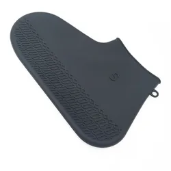 Foldable Hot Sell silicone shoe cover Short Silicone Ankle Bootie Customized pvc rain boots red