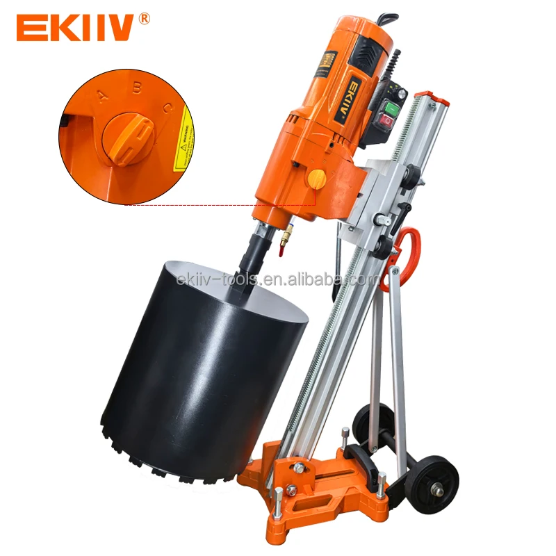 Best price factory EKIIV Concrete core bore hole diamond drill  110V 220V MW305C 4350W high-power portable concrete diamond core