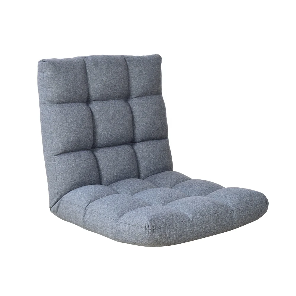 hot selling mode home furniture soft comfortable 5 position adjustable recliner portable floor folding lazy chair sofa