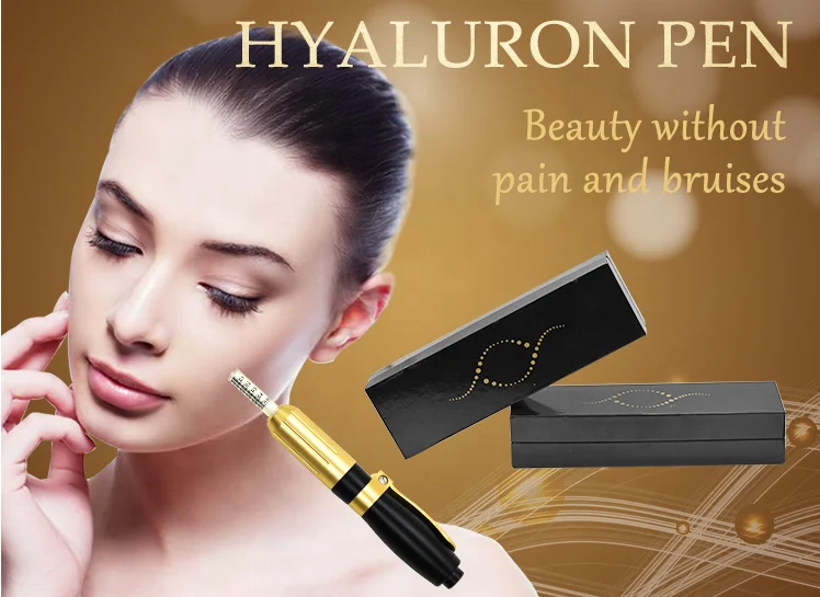 Настраиваемый дермальный наполнитель с гиалуроновой кислотой без иглы инъекционный инжектор для ручки 3-5 мл