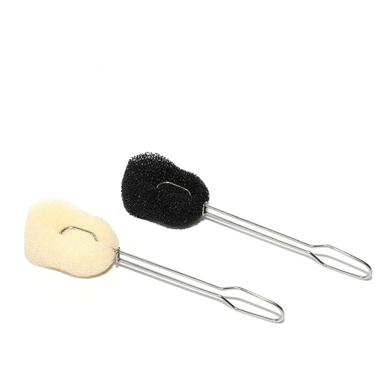 Wholesale White Black Sponge Cup Bottle Clean Brush