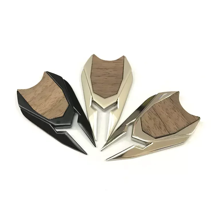 Low Price High Quality Half Shield Shape Metal Golf Divot Tool Custom Logo Laser