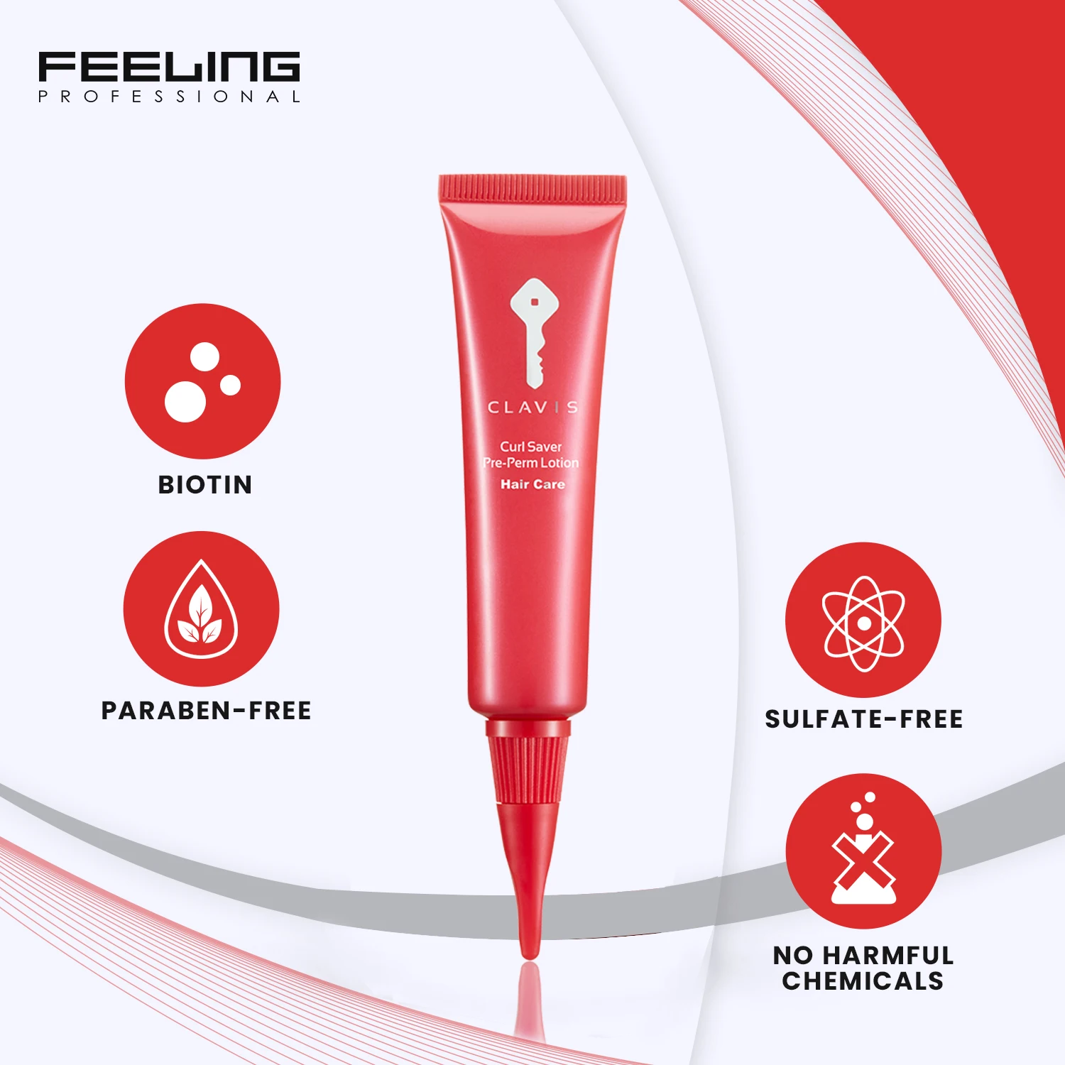 FEELING Professional Pre-Perm Essence Treatment 15ml Equalize Hair Condition Before Winding For Cool Perm