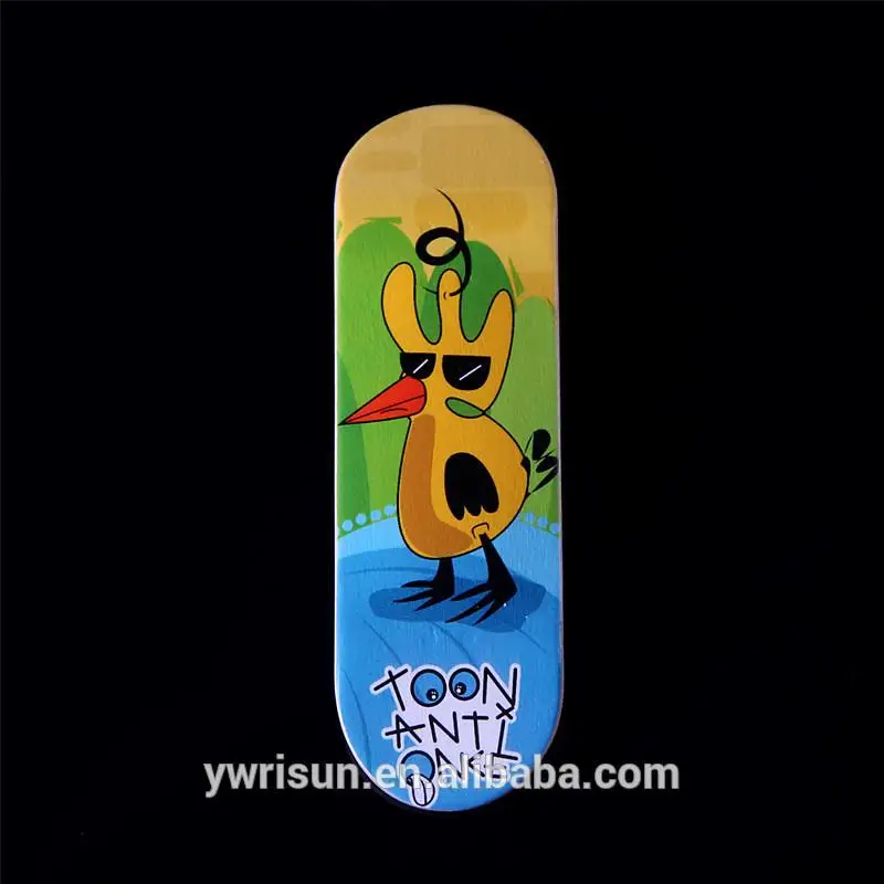 Factory 32mm 34mm fingerdeck maple wooden fingerboard decks