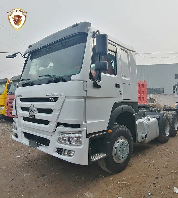 Howo Used 371HP 375HP Truck Tractor For Sale