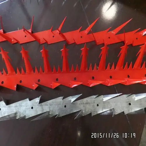 Manufacture Supply Wholesale Custom High Security big wall spike protective fence spike high quality wall spike