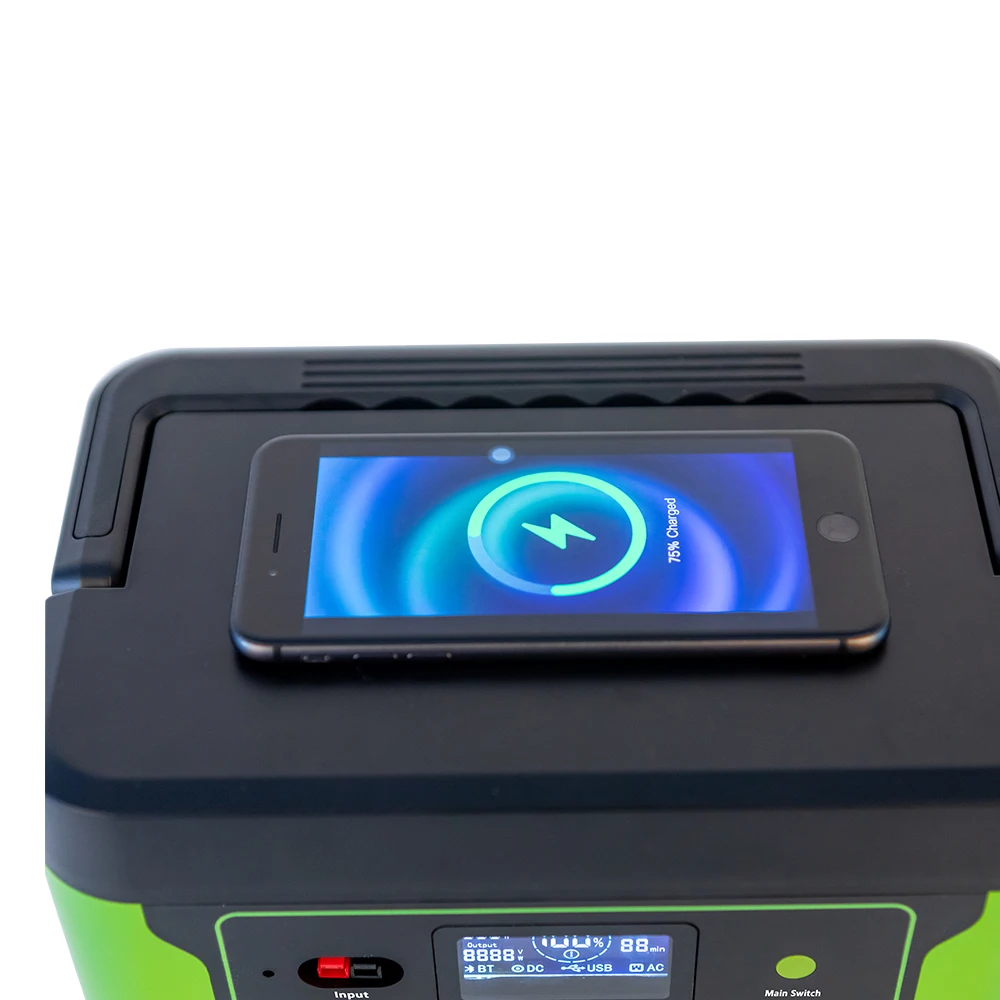 500W солнечный генератор 500Wh портативная электростанция для 200 Вт водяной насос с беспроводной зарядки Type-C