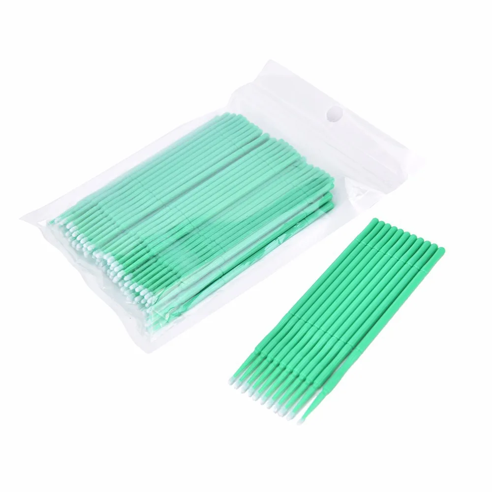 Mini Oral Swab Sticks Dental Replaceable Microbrush Applicator tip