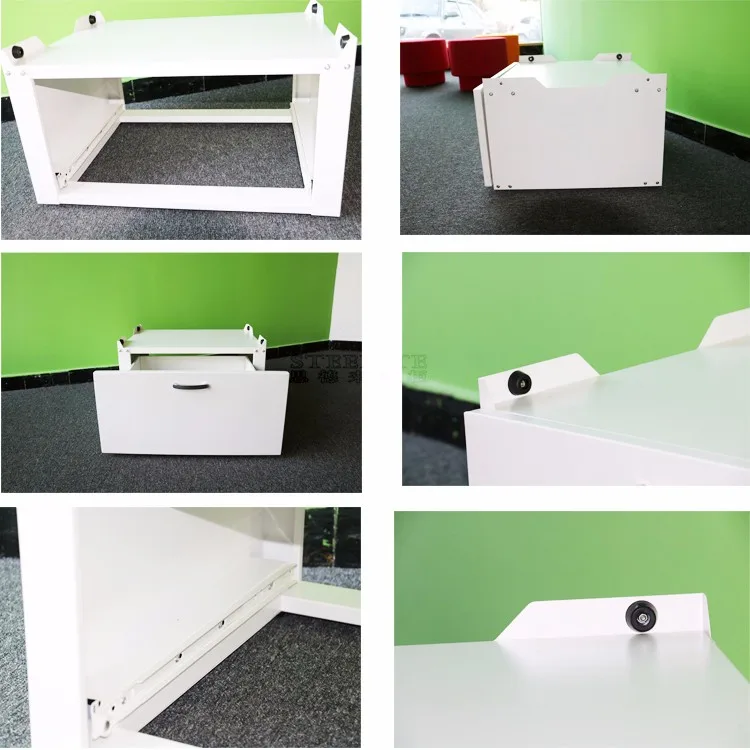 Laundry Saves Space Equipment Washing Machine Pedestal Stand Storage Drawer Cabinet