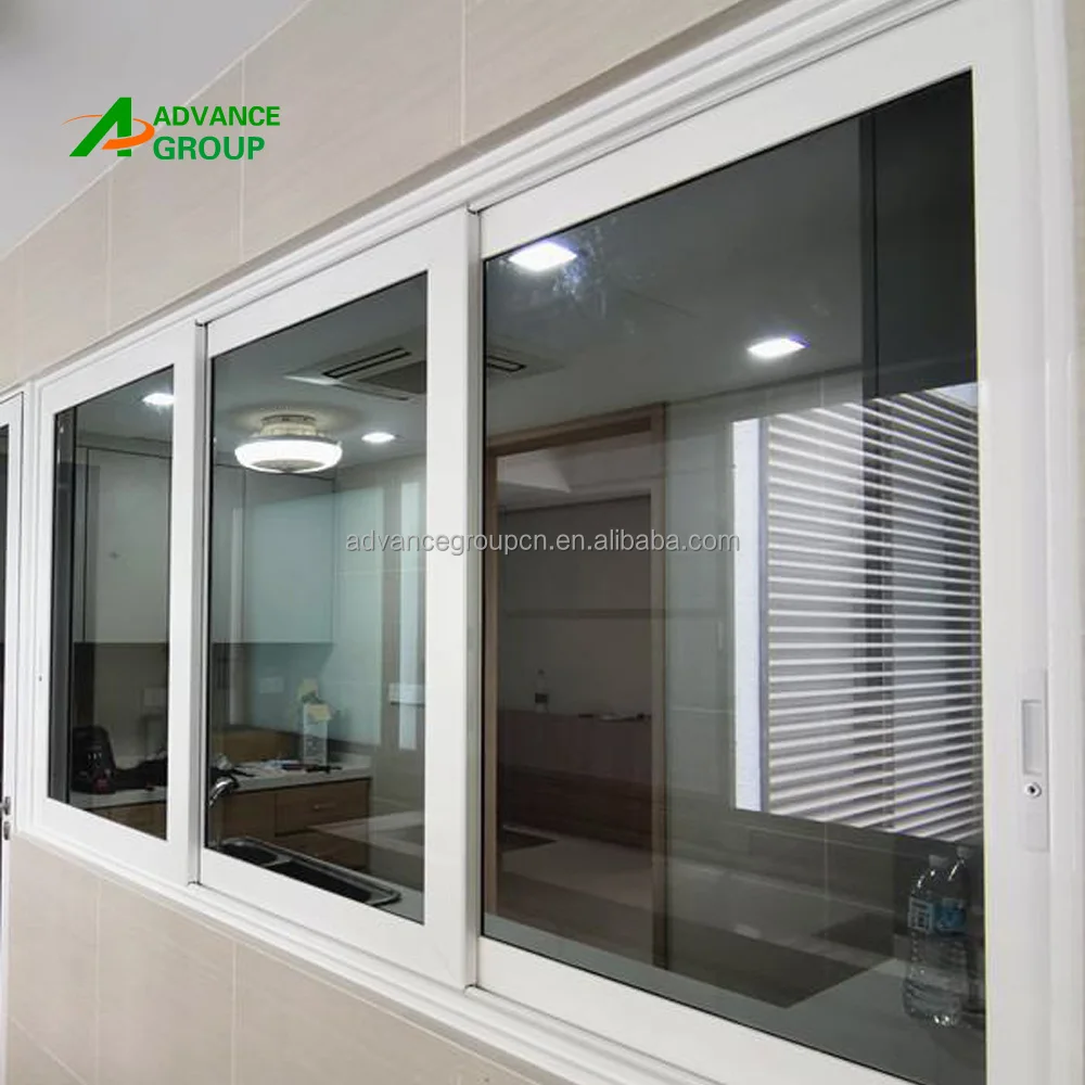 Design Balcony Window Double Glazed Aluminum Glass Sliding Windows with Reasonable Price