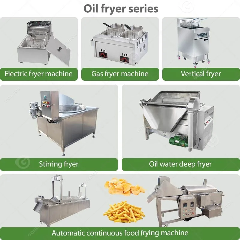 Automatic Freidora Continua De Snack Onion Fryer Large Peanut Sausage Fry Machine Fried Chicken Production