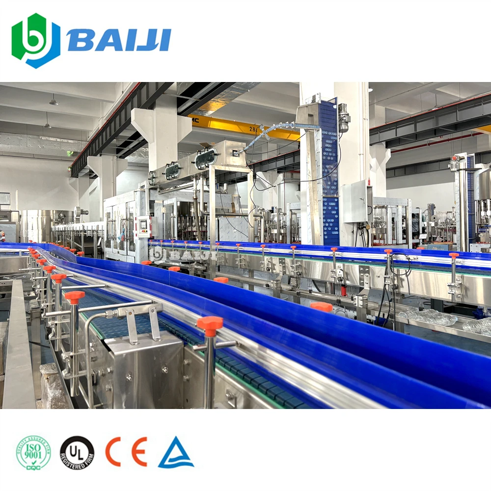 Complete full automatic water bottle filling bottling capping packaging machine production line