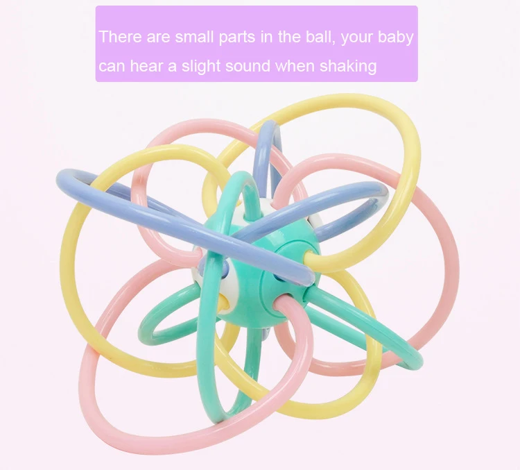 Оптовая продажа, органический новый дизайн, погремушка из мягкого АБС-пластика, детская игрушка-прорезыватель для зубов, детский силиконовый Прорезыватель для зубов