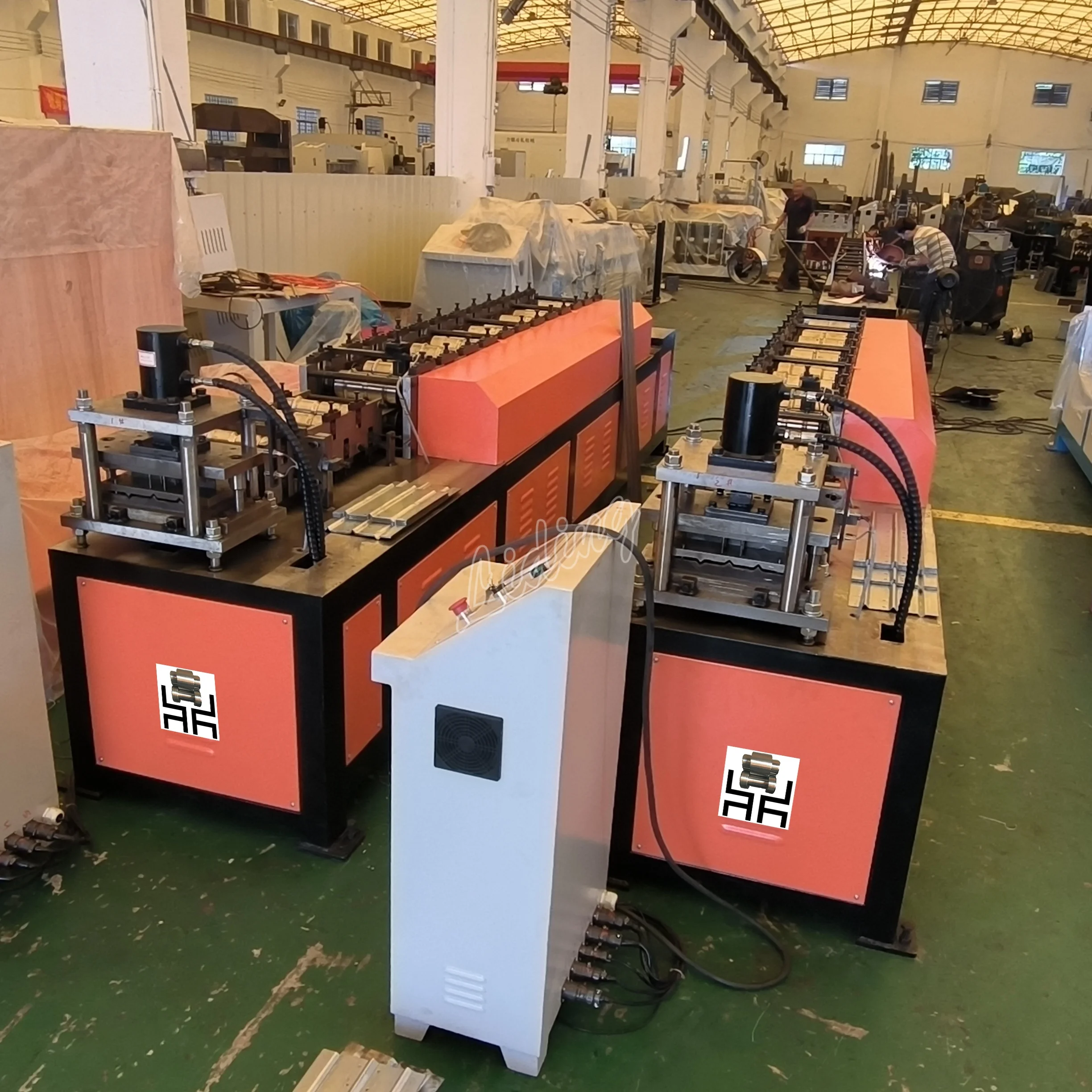 Factory OEM High quality Hvac Square  Volume Control Fire Damper VCD Blade Shutter Roll Forming Making  Machine