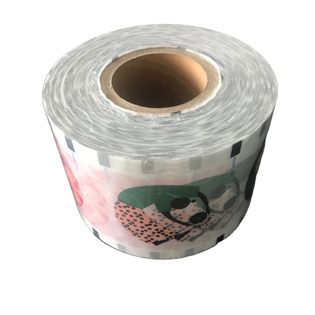 Custom Printed MOQ 4 rolls Bubble Tea Lid Plastic Sealing Film For PP Cup