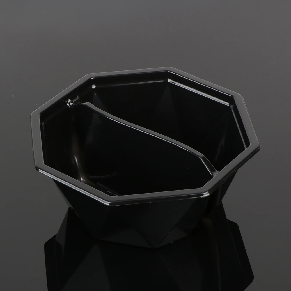 hengmaster disposable Small plastic 2 compartment octagon food packaging container box