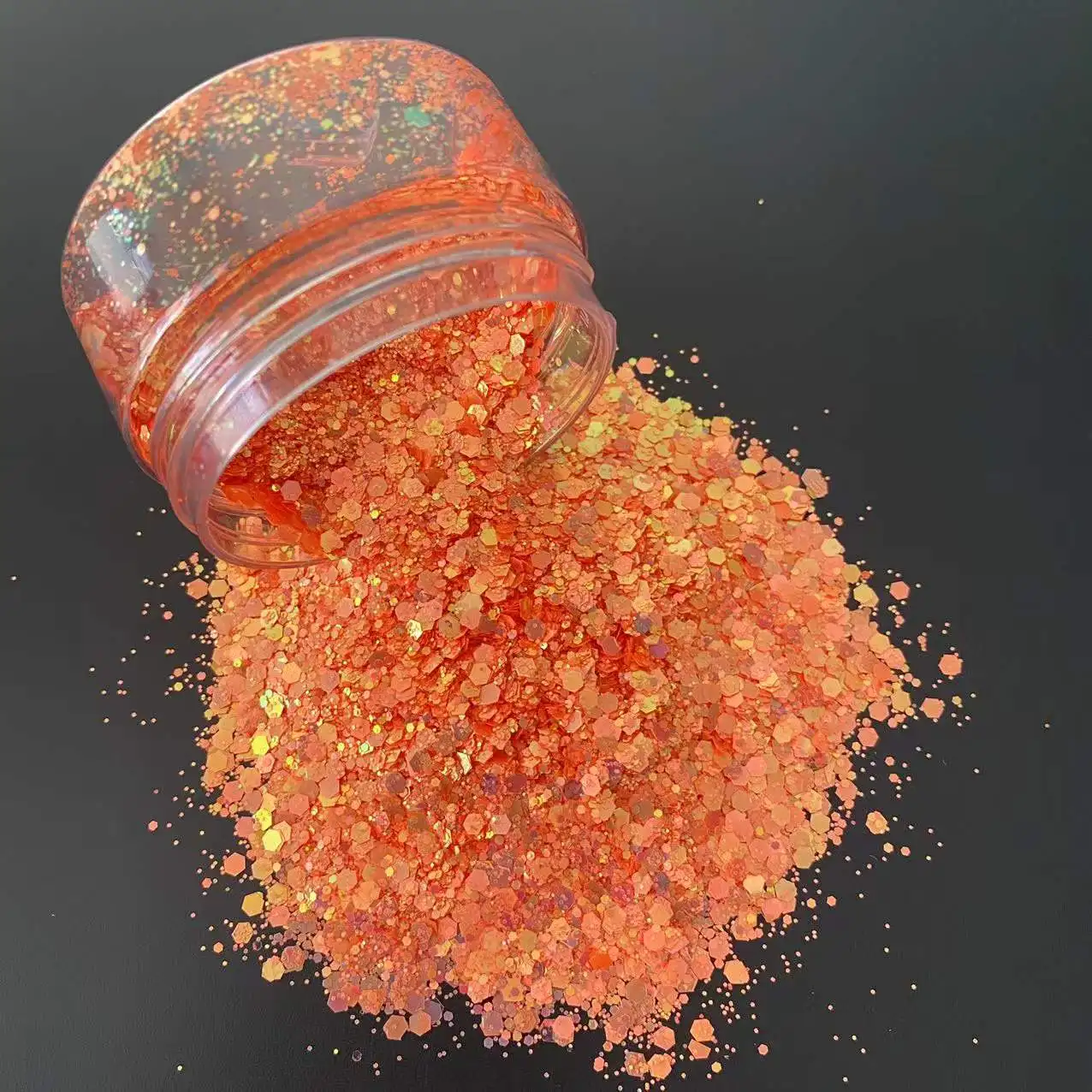 Solvent Resistant Glitter Bulk Ultra Fine Polyester Material Makeup Eye Pet Glitter Powder