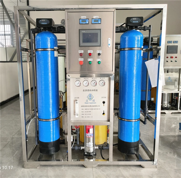 planta de maquina purificador tratamiento de agua de industrial potable 500 lth 500lph 150 litros por ho osmosis inversa 3m