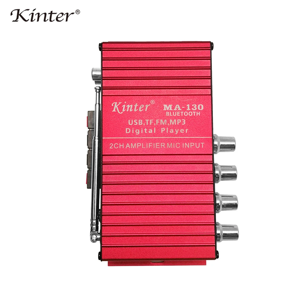 Kinter Ma-130 автомобильный усилитель мощности Bt с Usb Tf Fm микрофоном для усилителя звука