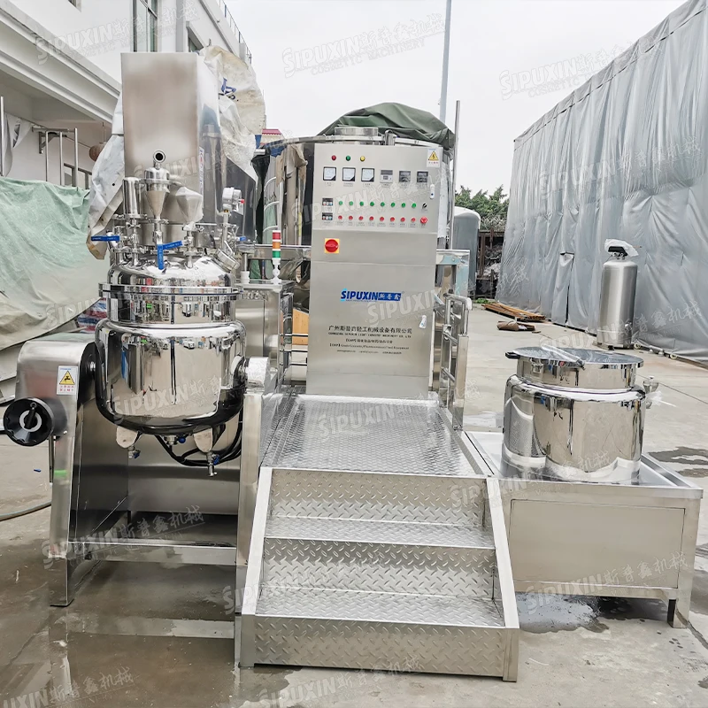 Wholesale Vacuum High Shear Homogenizer Mixer Mixing Emulsifying Machine For Cosmetic Lotion Cream