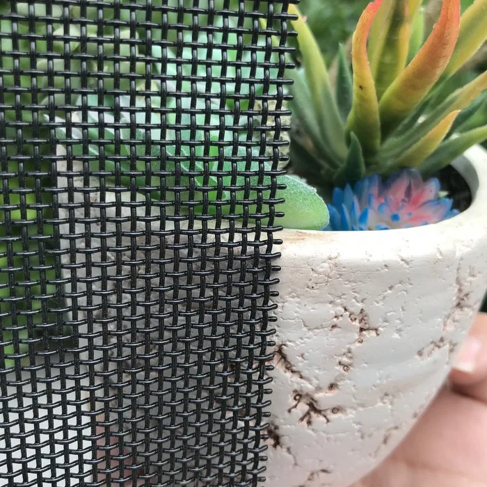 Powder coat 0.8mm high tensile security bullet proof mesh screen